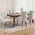 Artiss Cayes Dining Chairs Set of 4, French Provincial Style, Beige Linen, 13cm Cushion, Rubber Wood Legs, 89cm Height Artiss Cayes Dining Chairs Set of 4, French Provincial Style, Beige Linen, 13cm Cushion, Rubber Wood Legs, 89cm Height
