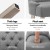 Artiss Cayes French Provincial Dining Chairs Set of 4 - Grey Linen, 13cm Cushion, Rubber Wood Legs, 1-Year Warranty