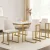 Artiss Balen Dining Chairs Set of 4 - Beige Linen, Sturdy Plywood Frame, Plush Cushions, 47x53x86cm, 150KG Capacity