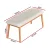 Artiss Dining Bench, Faux Linen Upholstery, Rubberwood Legs, 106cm, Beige Oak, 300kg Capacity, Contemporary Design