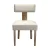 Artiss Milford Dining Chairs Set of 4 - Beige Linen Fabric, Rubber Wood Frame, 150KG Capacity, 1-Year Warranty