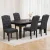 Artiss Dansk Dining Chairs Set of 4 - Dark Grey Linen, Tufted Parsons Design, Extra Thick Foam, Pinewood Frame, 104cm