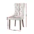 Artiss Set of 4 Beige Velvet Dining Chairs, Button Tufted Backrest, Rubberwood Legs, 150kg Capacity, 96cm High