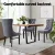 Artiss Set of 2 Grey Velvet Dining Chairs, Button Tufted Backrest, Rubberwood Legs, 50x46x96cm, 150kg Capacity