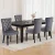 Artiss Set of 4 Grey Velvet Dining Chairs, Button Tufted, Rivet Edge, Rubberwood Legs, 50x46x96cm, 150kg Capacity Artiss Set of 4 Grey Velvet Dining Chairs, Button Tufted, Rivet Edge, Rubberwood Legs, 50x46x96cm, 150kg Capacity