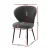 Artiss 2x Grey Sherpa Bouclé Dining Chairs - Wing Back Design, High-Density Foam, Steel Legs, 150kg Capacity, 60x50x90cm