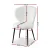 Artiss Set of 4 White Dining Chairs: Sherpa Bouclé Wing Back, Ergonomic Design, 150kg Capacity, Metal Legs, 60x50x90cm