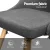 Artiss Kalmar Dining Chairs Set of 4 - Grey, Soft-Touch Fabric, Beech Wood Frame, 45cm Seat Height, Scandinavian Style Artiss Kalmar Dining Chairs Set of 4 - Grey, Soft-Touch Fabric, Beech Wood Frame, 45cm Seat Height, Scandinavian Style