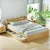 Artiss Aura Queen Bed Frame with Storage Drawers, USB Charging Ports, Thick Particleboard, Plywood Slats, Wood Finish