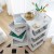 Artiss 5-Tier White Storage Trolley Cart - Stylish, Versatile Replica Boby Trolley with Fold-Out Shelves