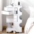 Artiss 5-Tier White Storage Trolley Cart - Stylish, Versatile Replica Boby Trolley with Fold-Out Shelves