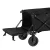Gardeon Garden Cart, Steel & 600D Polyester, 92x48x61cm, Black, Multipurpose Trolley with 360° Wheels & Rear Opening Gardeon Garden Cart, Steel & 600D Polyester, 92x48x61cm, Black, Multipurpose Trolley with 360° Wheels & Rear Opening