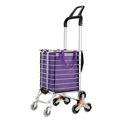 Emajin 35L Foldable Shopping Cart Trolley, Aluminium Frame, Stair Climbing Wheels, Water-Resistant, 20kg Capacity Emajin 35L Foldable Shopping Cart Trolley, Aluminium Frame, Stair Climbing Wheels, Water-Resistant, 20kg Capacity