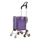 Emajin 35L Foldable Shopping Cart Trolley, Aluminium Frame, Stair Climbing Wheels, Water-Resistant, 20kg Capacity