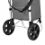 Emajin Foldable Shopping Trolley Cart 45kg, Aluminium Frame, 2 Side Pockets, Ice Bag, Water-Resistant, Grey