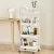 Artiss 4-Tier White Storage Trolley Kitchen Cart - Portable, Space-Saving, Steel Frame, 50kg Capacity, 1-Year Warranty