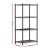 Artiss 4-Tier Adjustable Steel Shelving Unit, 60x35x120cm, 50kg Per Shelf, Garage Storage Rack, Black Artiss 4-Tier Adjustable Steel Shelving Unit, 60x35x120cm, 50kg Per Shelf, Garage Storage Rack, Black