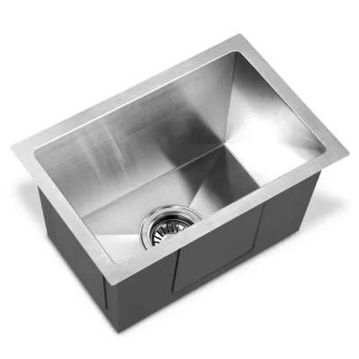 Cefito 45x30CM Stainless Steel Kitchen Sink - Heavy-Duty 304 Grade, Satin Finish, Soundproof, Easy Drain, R10 Corners