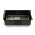 Cefito Kitchen Sink Stainless Steel 45x30cm Black Basin Single Bowl, Scratch-Proof, Anti-Bacterial, Easy Drainage