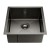 Cefito Kitchen Sink, Stainless Steel, 51x45CM, Black, Scratch-Proof, Anti-Bacterial, Easy Drainage, Sound-Deadening