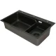 Cefito 75x45CM Kitchen Sink - Stainless Steel Single Bowl, Nano-Coated, Soundproof, Easy Drain, 5-Year Warranty
