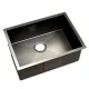 Cefito Kitchen Sink, Stainless Steel Basin, 60x45CM, Black, Nano-Coated, Soundproof, Anti-Bacterial, Easy Drainage Cefito Kitchen Sink, Stainless Steel Basin, 60x45CM, Black, Nano-Coated, Soundproof, Anti-Bacterial, Easy Drainage