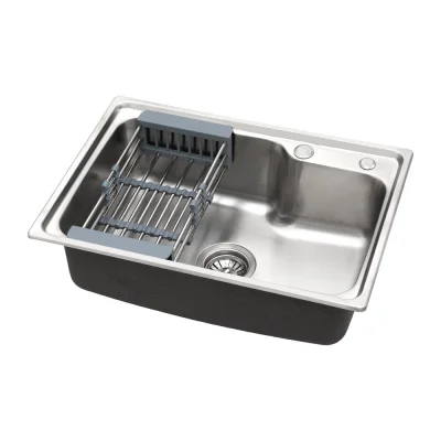 Cefito 61x43CM Stainless Steel Kitchen Sink - Single Bowl, Anti-Condensation, R10 Corners, 5-Year Warranty