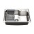 Cefito 61x43CM Stainless Steel Kitchen Sink - Single Bowl, Anti-Condensation, R10 Corners, 5-Year Warranty