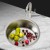 Cefito 43cm Round Stainless Steel Kitchen Sink - Heavy Duty, Satin Finish, Sound-Reducing, Multi-Mount, 5-Year Warranty