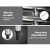 Cefito 1829x610mm Heavy Duty Stainless Steel Kitchen Bench - 304 Grade, Adjustable Shelving, Robust Design
