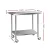 Cefito 1219x610mm Stainless Steel Kitchen Bench with Lockable Wheels, 304 Grade, Adjustable Shelf, Heavy-Duty Worktable