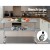 Cefito 1524x610mm Stainless Steel Kitchen Bench with 304 Grade, Adjustable Shelf, Lockable Wheels, Heavy Duty Design