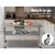 Cefito 1829x610mm Stainless Steel Kitchen Bench with Wheels - Food Grade 304, Adjustable, Heavy Duty, Lockable Castors