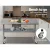Cefito 1829x760mm Stainless Steel Kitchen Bench with Wheels - Heavy Duty, Adjustable Shelves, Easy Assembly, 430 Grade