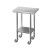 Cefito 61x46cm Stainless Steel Kitchen Work Bench with Wheels, Adjustable Shelf, 430 Graded Steel, Lockable Castors