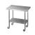 Cefito 91x61CM Stainless Steel Kitchen Work Bench with Wheels | 430 Grade Steel | Adjustable Shelf | Lockable Castors