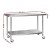 Cefito 1524x610mm Stainless Steel Kitchen Bench with Wheels | Adjustable Shelf & Feet | Durable 430 Grade Steel Cefito 1524x610mm Stainless Steel Kitchen Bench with Wheels | Adjustable Shelf & Feet | Durable 430 Grade Steel