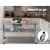 Cefito 1829x610mm Stainless Steel Kitchen Bench with Lockable Wheels - Durable, Adjustable, and Portable Workspace