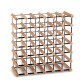 Artiss Wine Rack, Solid Pine Wood & Steel, Natural, 61x61x23.5cm, 42-Bottle Capacity, Durable & Elegant Storage Artiss Wine Rack, Solid Pine Wood & Steel, Natural, 61x61x23.5cm, 42-Bottle Capacity, Durable & Elegant Storage