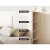 Artiss CABI King Bed Headboard with Shelves - White, Stylish MDF Storage, Easy Clean, 1-Year Warranty