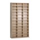 Artiss Bookshelf CD/DVD Storage Rack, Oak - Adjustable Shelves, Holds 1116 CDs/528 DVDs, Eco-Friendly Particle Board Artiss Bookshelf CD/DVD Storage Rack, Oak - Adjustable Shelves, Holds 1116 CDs/528 DVDs, Eco-Friendly Particle Board