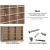 Artiss Bookshelf CD/DVD Storage Rack, Oak - Adjustable Shelves, Holds 1116 CDs/528 DVDs, Eco-Friendly Particle Board