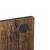 Artiss UMENI Bedside Table - Rustic Oak S-Shaped Design, 2 Shelves, Durable Particle Board, Easy Assembly, 33x33x50cm