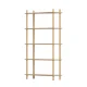 Artiss 5-Tier Wooden Bookshelf Display – 15mm MDF, Pine Legs, 80x30x150cm, 20kg Capacity, Anti-Tip Safety,