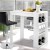 Artiss Bar Table with 3-Tier Storage Shelves, White - Versatile Breakfast Table, Cocktail Bar, or Desk, Honeycomb Board Artiss Bar Table with 3-Tier Storage Shelves, White - Versatile Breakfast Table, Cocktail Bar, or Desk, Honeycomb Board