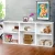 Artiss VENA White 3-Piece Cube Bookshelf Set - Adjustable 5-Height Shelves, Solid 15mm Particle Board, 48x24x60cm