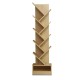 Artiss Tree Bookshelf, Particle Board, Natural Finish, 40x19.5x150cm, 9 Tiers, Creative Design, Easy Assembly