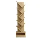 Artiss Tree Bookshelf, Particle Board, Natural Finish, 40x19.5x150cm, 9 Tiers, Creative Design, Easy Assembly