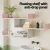 Artiss 3-Tier Floating Wall Shelf, White, 120x25x55cm - Minimalist Design, Multi-Use, Anti-Drop Panel, Easy Assembly