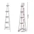 Artiss 5-Tier Corner Ladder Bookshelf - White MDF, 180cm, Non-Toxic Paint, Space-Saving Design, Easy Assembly